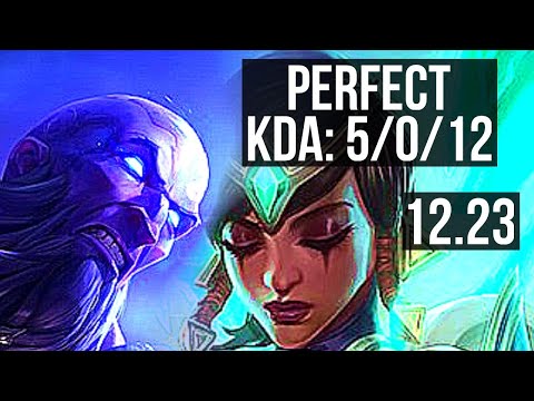 RYZE vs KARMA (MID) | 5/0/12 | KR Master | 12.23