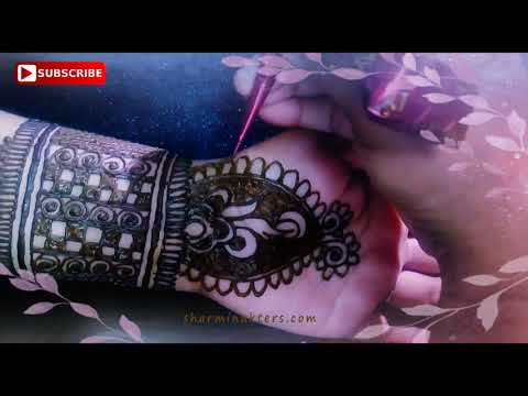 Indian Rajasthani Bridal mehndi design for hands 1 | Henna Design | by Sharmin Akter