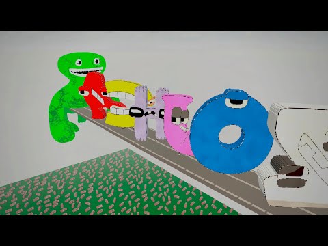 Alphabet Lore Cars vs Jumbo Josh Garten of BanBan Teardown