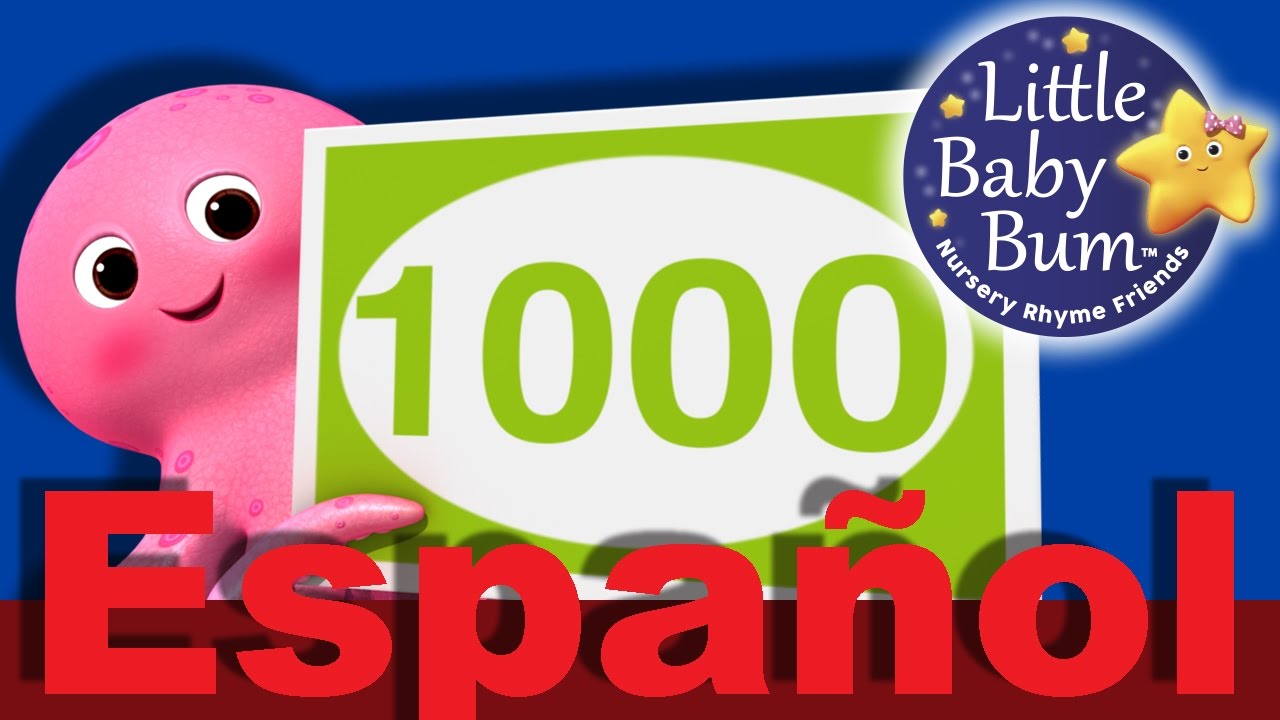 Los números del 100 al 1000 | Canciones infantiles | LittleBabyBum