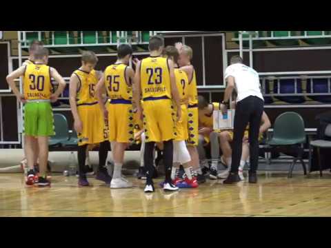 LJBL U-15 Superlīga Salaspils SS 2005 89:50 BS Ogre 2005 [28.11.2019.]