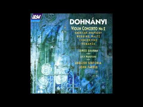Ernő Dohnányi : American Rhapsody for orchestra Op. 47 (1953)