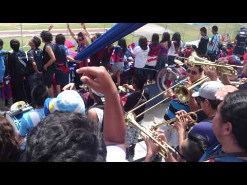 "La alegría la llevo en la piel!" Barra: Mafia Azul Grana &bull; Club: Deportivo Quito