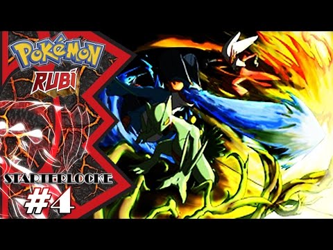 POKEMON RUBI STARTERLOCKE - EP. 4 - EL TRIÓ AH CRECIDO