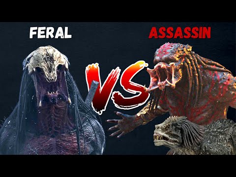 Feral VS Assassin - PREDATOR PREY FIGHT | WHO WINS?