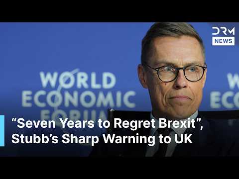 “Seven Years to Regret Brexit”, Why the EU Matters: Finland’s President Makes the Case | AC1G