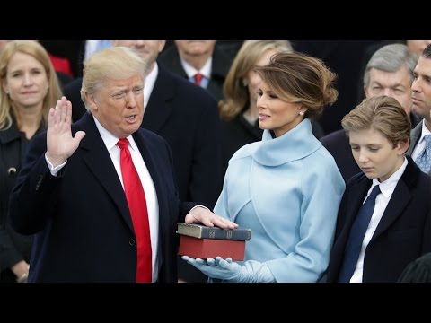 Donald Trump inauguration day – watch live