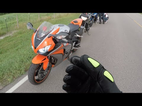 FIRST REACTION TO RIDING A LITER BIKE!!!!