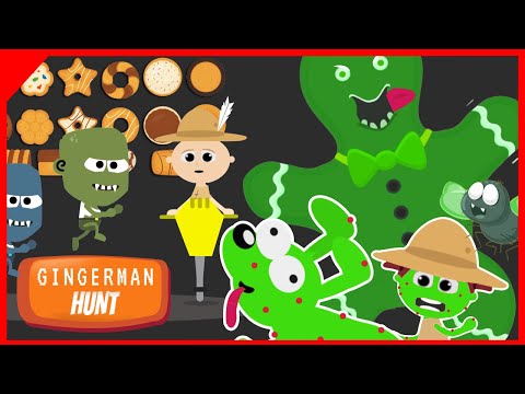 We're going on a monster hunt - ZOMBIE GINGERMAN | Attack of the biting zombies - epidemic song!