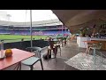 Zo ziet het eruit als je gaat dineren achter het doel in de Kuip