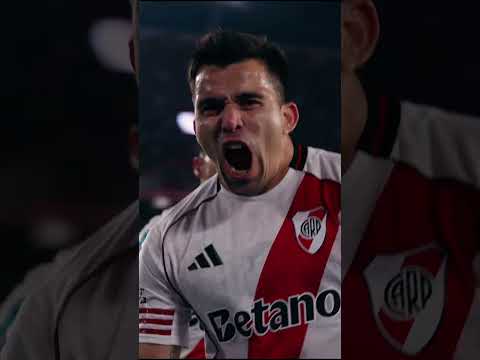 Juanfer ➕ Acuña para el gol del empate Millonario ⚽️