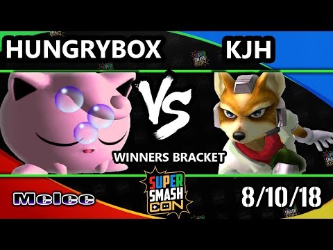 SSC 2018 SSBM - Liquid`Hungrybox (Jigglypuff) Vs. Balance | KJH (Fox) - Smash Melee Winners Top 24