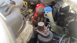 How To Replace Alternator On / Kia rio & Hyundai Accent 2012-2017