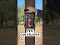 It S Crunch Time The All New YETI Can Crusher Is Up For Grabs Now And Ready To Get To Work