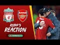 Klopp's reaction: 'I enjoyed each second of the game' | Liverpool vs Arsenal