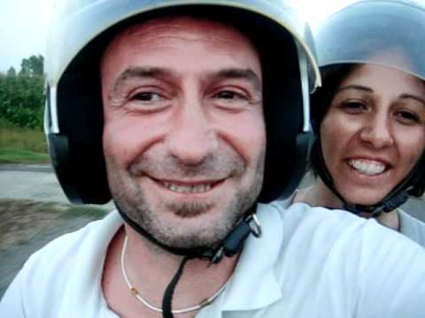 Sagra della Madonna di Bonaria. Processione in motoretta