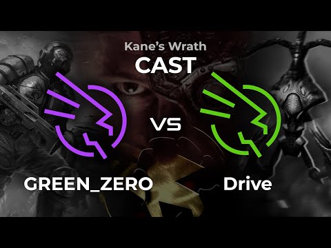 【C&C3: Kane's Wrath】GREEN_ZERO vs Drive