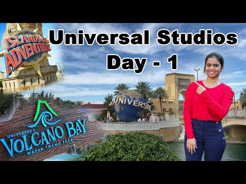 Day 1 at Universal studios Orlando Florida USA| Telugu vlogs| Janu sadana