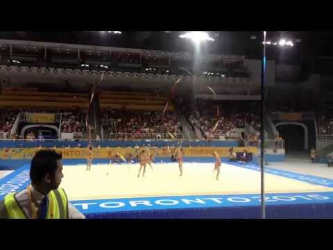 Jul 19, 2015 PanAm 2015 Synchronized Ribbons Gymnastics