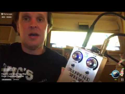 Bona-Scope Rewind - Joe Demonstrates the new Way Huge Overrated Special Pedal