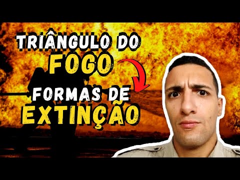 Combate a Incêndio DESCOMPLICADO. Triângulo do FOGO e Formas de Extinção.