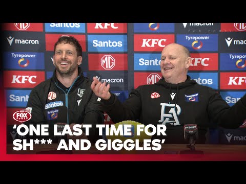 Hinkley delivers ALL-TIME final press conference 🤣 'I didn't think we had any chance!' I Fox Footy