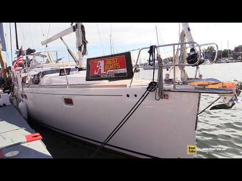 2017 Gunfleet 43 Sailing Yacht - Deck and Interior Walkaround - 2017 Annapolis Boat Show