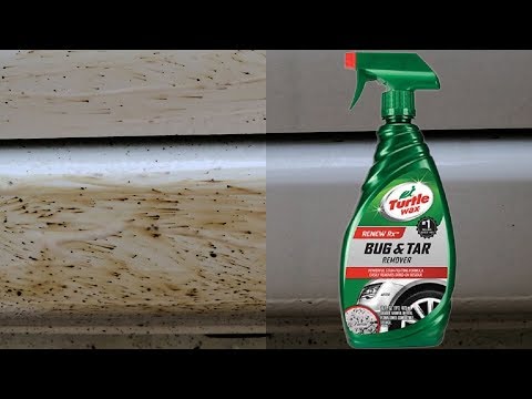 TurtleWax Bug & Tar Remover Test