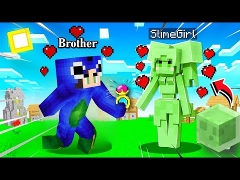 I TROLL My Brother by Turning Mobs into GIRLS ft.@AyushMore Minecraft Hindi