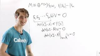 The Cayley-Hamilton Theorem is Easy with F[x]-Modules