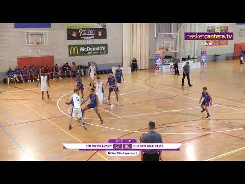 U16M - "SOKOL PRAZSKY vs PUERTO RICO ELITE" - FINAL U16 Torneo GLOBASKET 2019 (BasketCantera.TV)