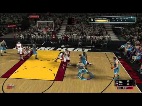 NBA 2K13 My Career Playoffs NFG2 - Wade Shows Us His Talents