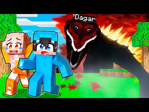 Me Convertí en GODZILLA BLOODBATH para Asustar a Mis Amigos en Minecraft