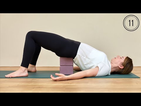 Peaceful Yin Yoga 1 Hour Full-Body Stretch with Blocks