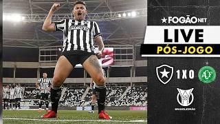 FOGÃONET LIVE: BOTAFOGO X CHAPECOENSE (PÓS-JOGO) | 31º RODADA CAMPEONATO BRASILEIRO
