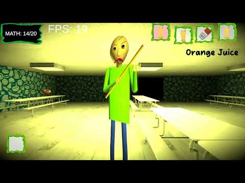 The School's Universe with Baldi Test Version 4.1.2 - Baldi's Basics Fangame