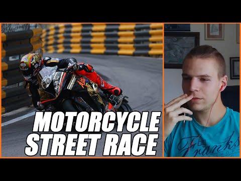 MOTOGP FAN REACTS TO MACAU MOTORCYCLE STREET RACE *Peter Hickman onboard*