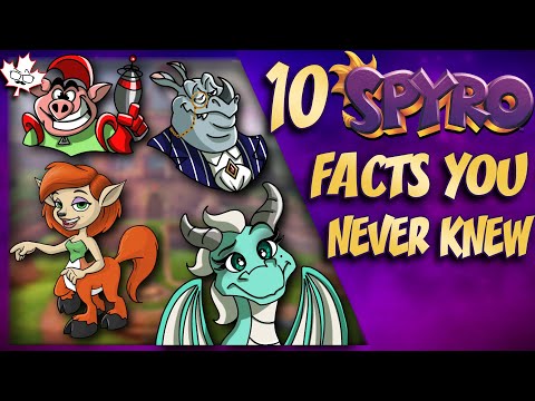 Top 10 Spyro Facts YOU NEVER KNEW!