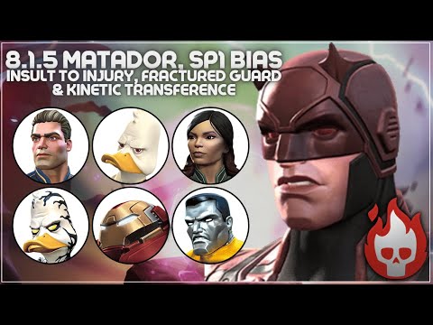 MCOC Act 8.1.5 - Fractured Guard, Matador, Insult to Injury & Kinetic Transference - Daredevil