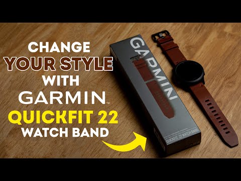 How to change the Watch Band on your Garmin Smartwatch | Instructional Video