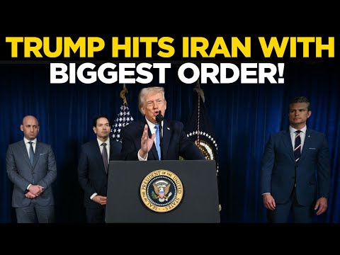 TRUMP SPEECH LIVE | President Makes Emergency Announcement Regarding Iran | US News Live