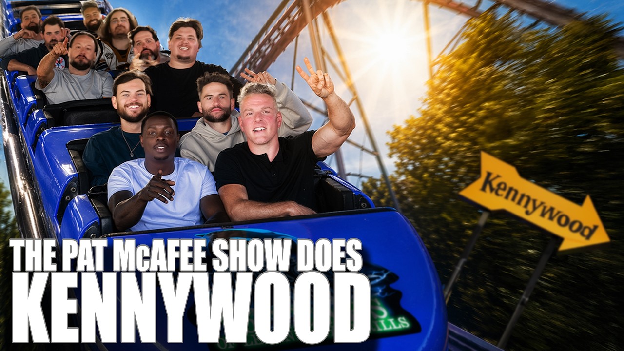 The Pat McAfee Show Took A Trip To The Greatest Amusement Park In The World