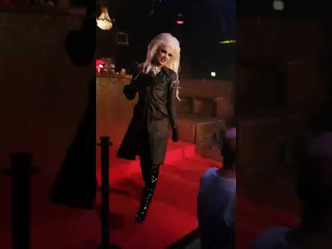 "Miss Vanity" performance at Club Backdoor in Sweden, Stockholm
