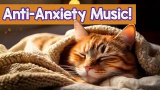 Anxiety Relief for Home Alone Cats - Deep Soothing Feline Lullabies ❤️🐱