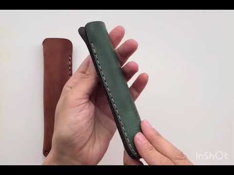 Leather Single Fountain Pen Sleeve