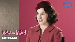 The Marvelous Mrs Maisel Season 3 | Three Minute Recap | Prime Video