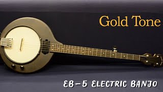 Video thumbnail for Gold Tone EB-5 Electric Banjo by クロサワ楽器店ドクターサウンド