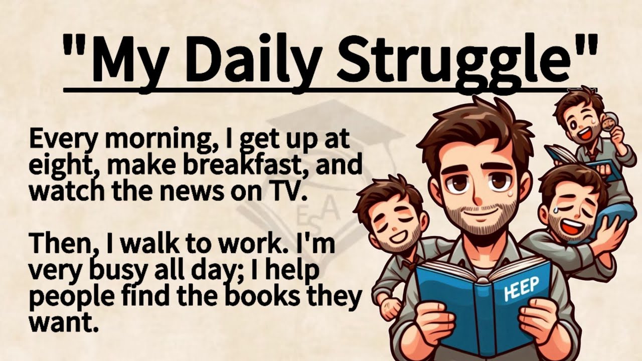 ✔ My Daily Struggle ✅ || Improve Your English Listening ✅ || Stories with Good Moral Lessons ✅ ||