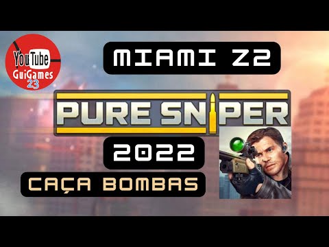 PURE SNIPER 3D - Z2 - Miami - Caça Bomba - 2022 #puresniper #miami #caçabomba #mobilegame #shooter
