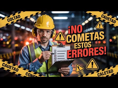 ⚠️ ¡Errores Fatales en Seguridad Industrial! Cómo EVITAR accidentes con buenos procedimientos